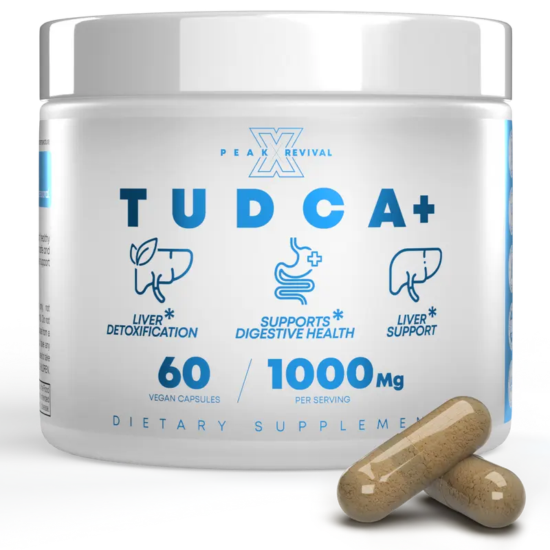 Tudca+ Supplement 1000mg Per Serving Support Liver Digestive Health Dietary