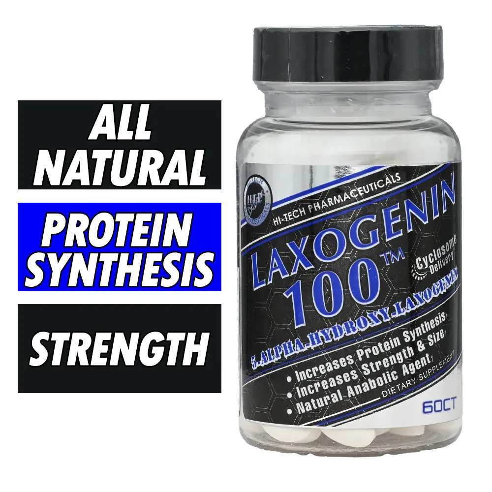 Hi-Tech Pharmaceuticals Laxogenin 100 - 60 Tablets Hi-Tech Pharmaceuticals Laxogenin 100 - 60 Tablets