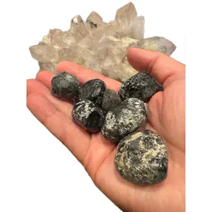 Apache Tears Tumble Crystal Set of 6 selenite tower Natural Geode tiktok decor Polished Mixed Amethyst Healing crystal pendant statement crystals agate Fossil Mining home Trendy Teen Aura Quartz Hexagonal Mini Bucket Spiritual Shimmering Bohemian Lapis La