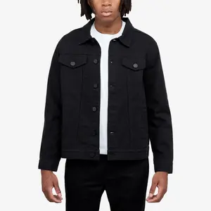 X RAY Men's Denim Jacket in JET BLACK Size Small