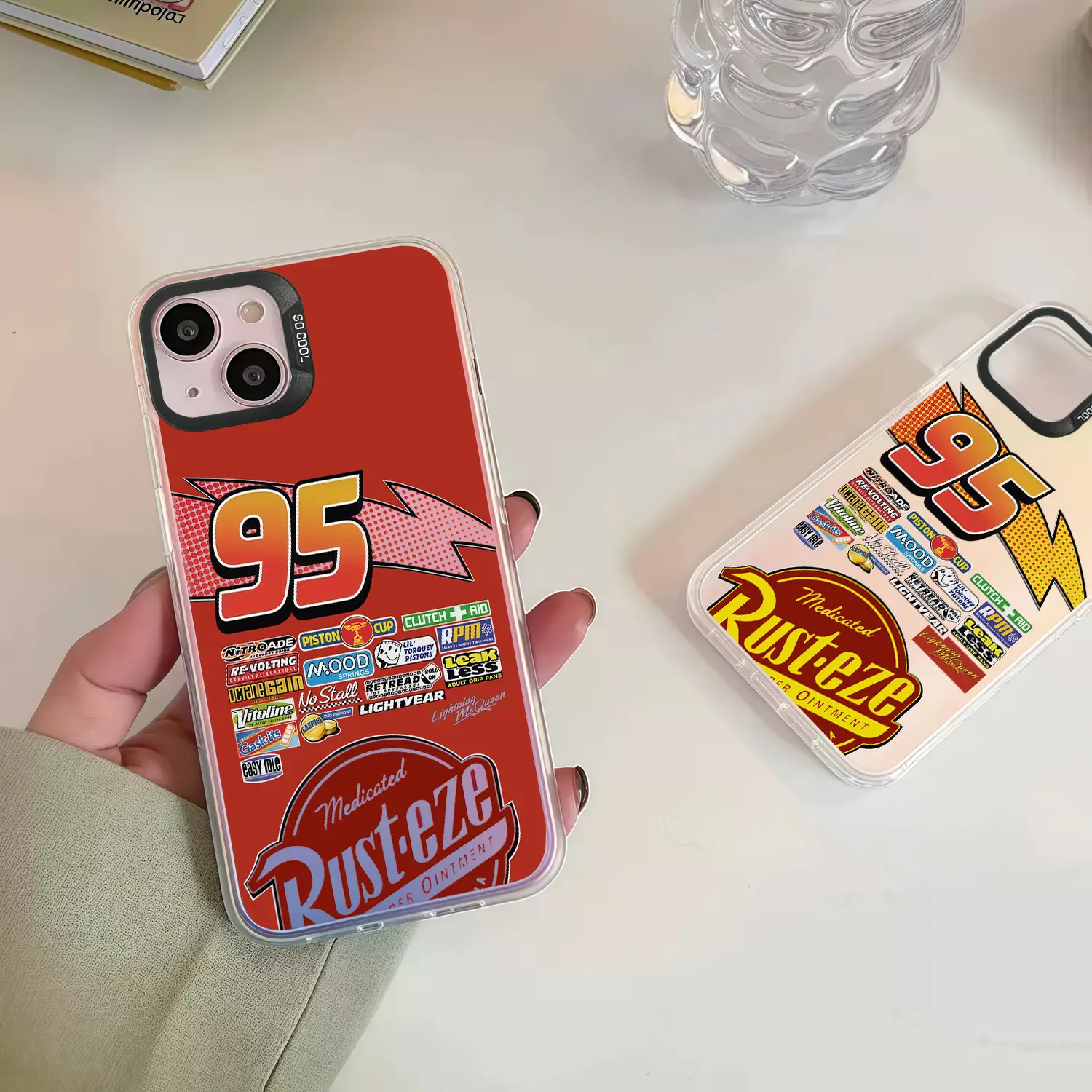 LIGHTNING MCQUEEN SPECIAL EDITION CARS PHONE change color CASE for iPhone 14 15 16 ,Gifts, iPhone Case Halloween Gifts Cover Protection Protective