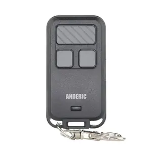 Anderic 890MAX Keychain Universal for Purple Yellow Green Red Orange Learning Button Garage Door Opener Remote Control