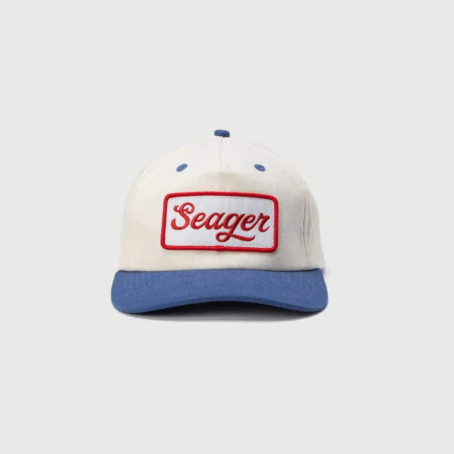 Seager Uncle Bill Snapback - 'Cream/Navy'