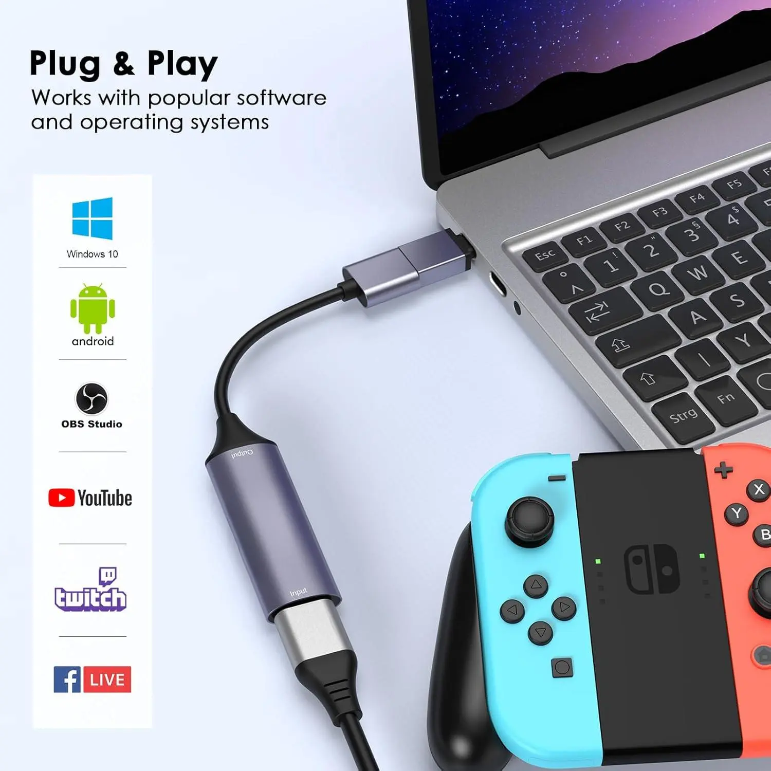 live streaming game capture card for xbox one