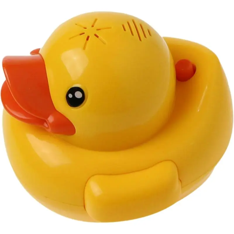 Baby Duck Fountain Bath Toy with 360° Rotating Spray & Dual-Mode Switch for Early Learning Unisex