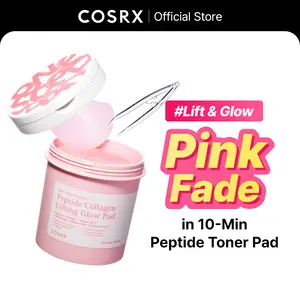 [NEW] [COSRX Official] Peptide Collagen Lifting Glow Pad | Firming & Anti-Aging Toner Pads for Elasticity & Radiance |