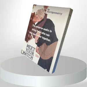 Meet your Match Book . Hardcover Bookbinding. Hardcover Collection . gift for her