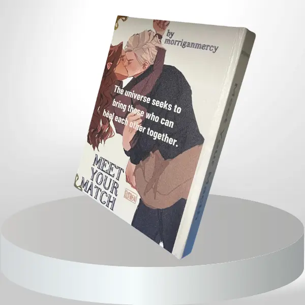 Meet your Match Book . Hardcover Bookbinding. Hardcover Collection . gift for her