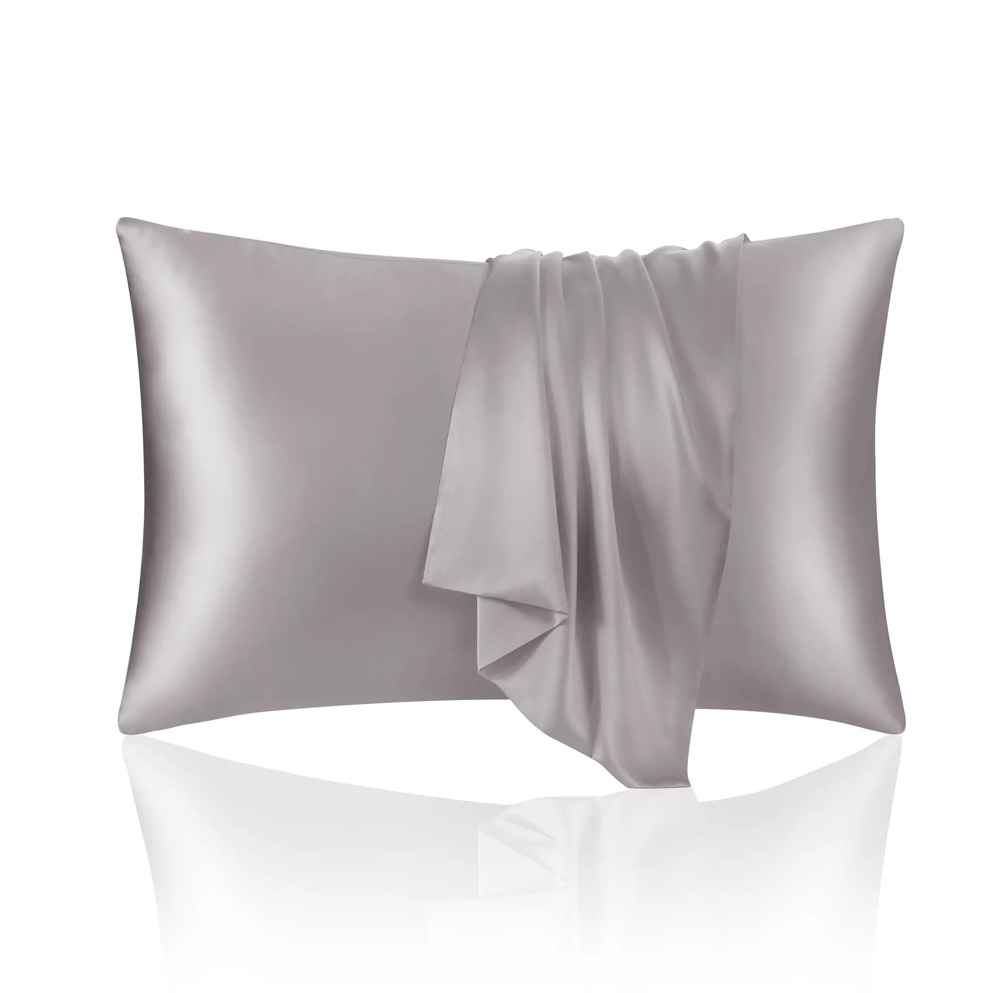 Ecosa Silk Pillowcase, 100% Mulberry Silk, Comfortable and Breathable, Multiple Colors, Smooth Touch, Healthy Sleep, Skin-Friendly &Hair Care, Deep Relaxation