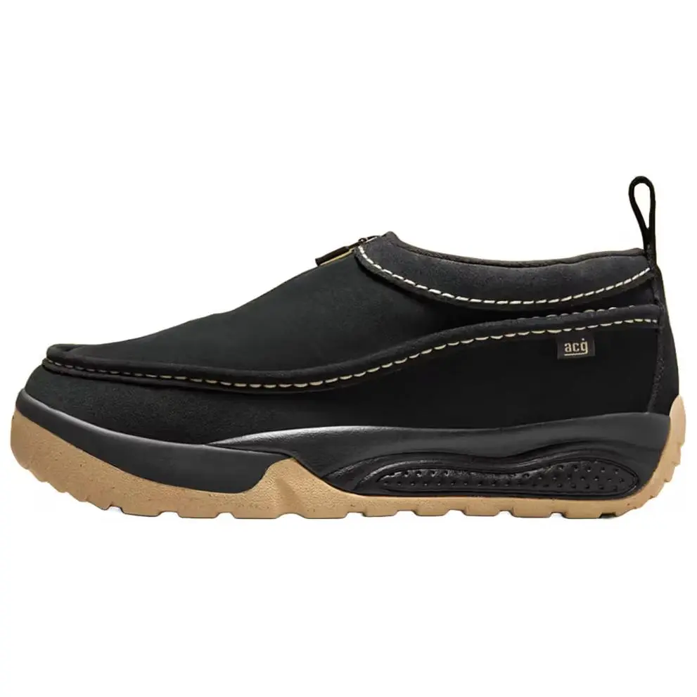 Nike ACG Izy 'Black Limestone' Men's Lightweight Hiking Boots - Slip-On, All-Seasons, Water-Resistant, Breathable Mesh Uppers, Performance, Trail Running, Durable Rubber Outsoles, Light Outdoor Activities, Secure Fit, Slip-On Boot, True-To-Size