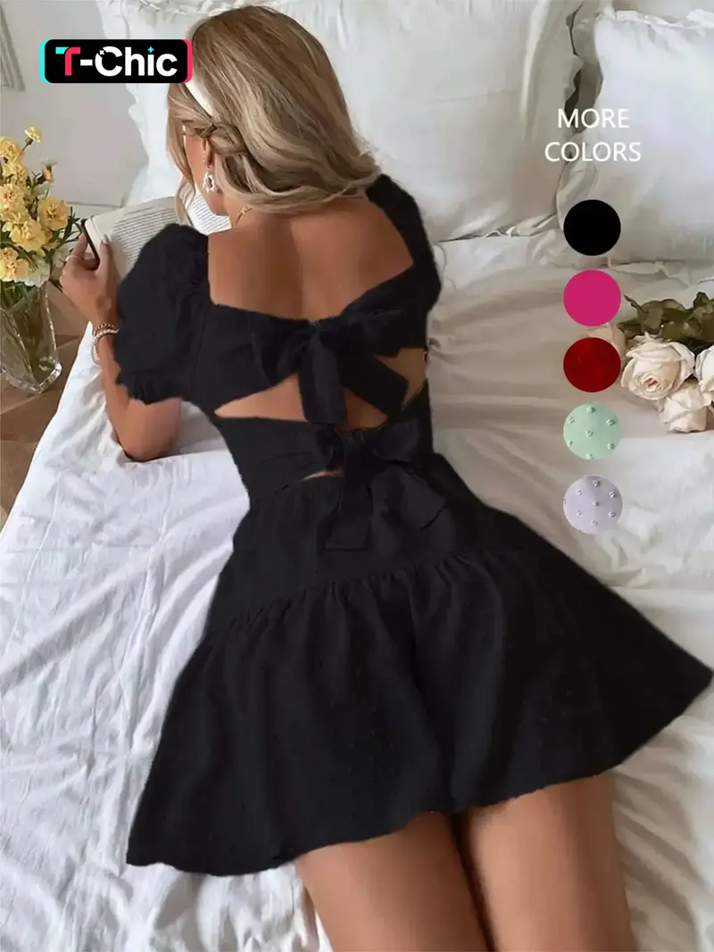 backless milkmaid dress Adult Mila Milkmaid Dress – Petite Stitchery main image 1