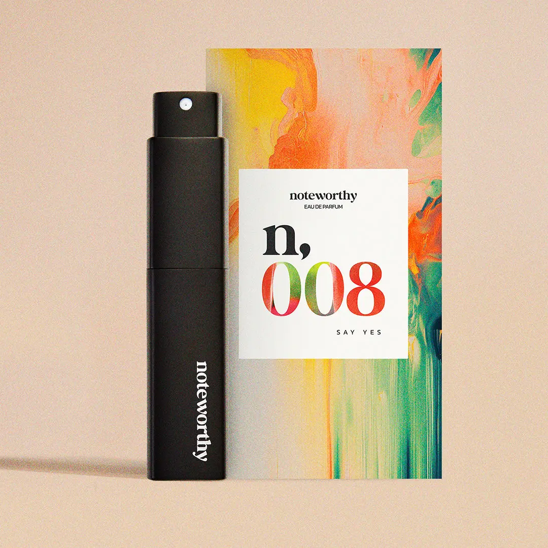 Noteworthy n,008 Say Yes Eau De Parfum Travel Spray