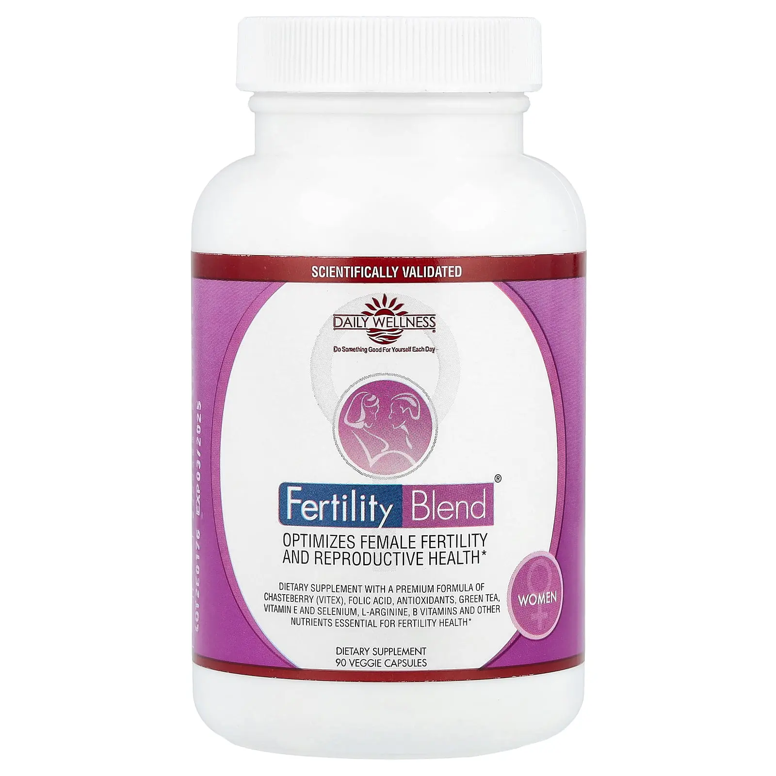Daily Wellness Company Fertility Blend® for Women, 90 Veggie Capsules