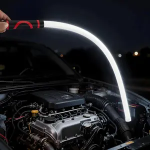 Bendable LED Flashlight Stick - 27" Flexible Design, 7-Hour Long Battery Life, High Lumens for Off-Road, Garage Mechanics, and Hard-to-Reach Areas Like Engine Bays.Outdoor camping, mountain climbing and exploration