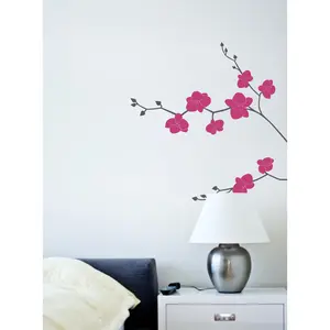 Orchid Flower Wall Decal