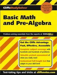 USED-Cliffs Study Solver Basic Math and Pre-Algebra by Jonathan J. White (Paperback)