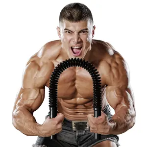 Zenooze Power Twister Bar, Chest Exerciser for Men, The Ultimate Upper Body Chest Workout Equipment