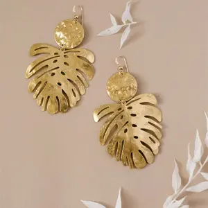 Tirza Design Monstera Earrings