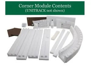 Kato N 28886 T-Trak Sub Terrain Layout System Corner Kit