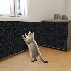 Cat scratching board, self-adhesive catear-resistant, indoor cat claw grinding artifact, essential for cat entertainment, perfect protection for sofas, doors, walls and floors