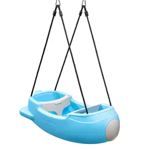 Step2 Signature Rocket Swing for Two Seatbelts Face-to-Face Weather-Resistant