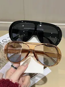 Women's Y2K Street Style Sunglasses, Trendy Beach Eyewear, Perfect for Beach Vacations, Driving, Shopping, Casual Fashion Accessories