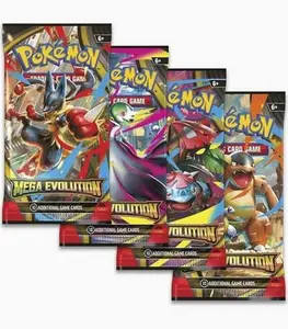 Mega Evolutions Booster Pack - Mega Evolutions (Live Opening Only)