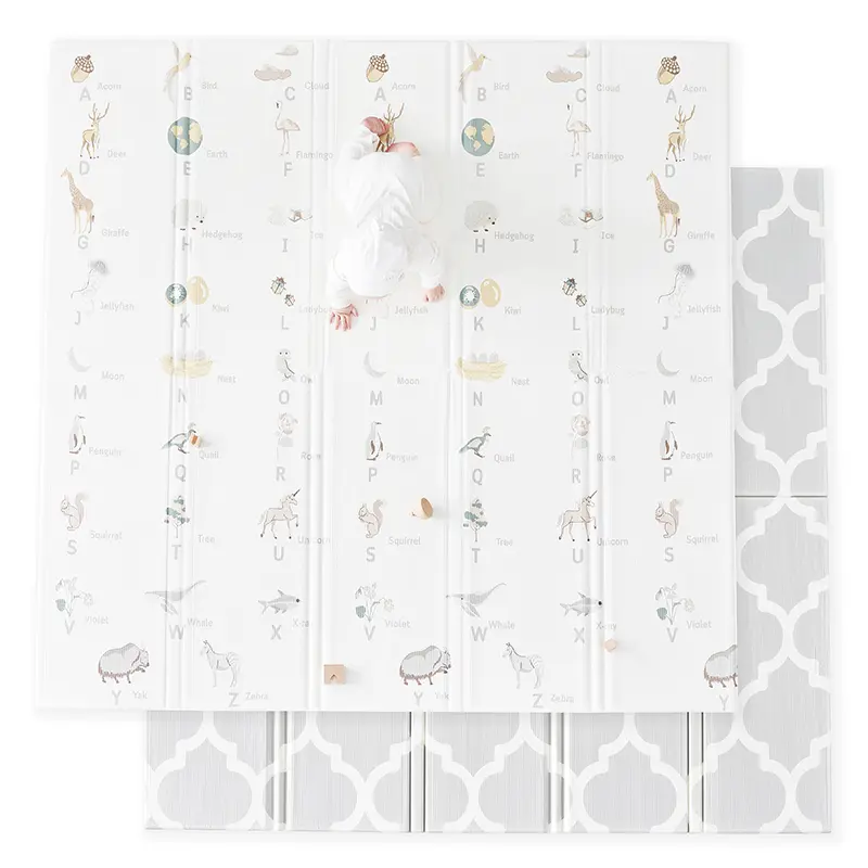 Cuddle & Learn Playmat by Fortella, Foldable, Portable with Travel Case