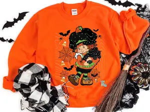 [ sale off to 50% ] Strawberry Shortcake Halloween Shirt , Strawberry Shortcake Cartoon Vintage Shirt, Halloween Horror