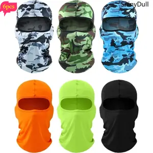 6PCS Balaclava Face Mask - UV Protection Ski Mask for Men & Women Outdoor Sports