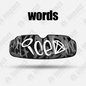 QuickFit WORDS Mouthguard - QUICKFIT To Your Mouth - Boil n Fit to your mouth