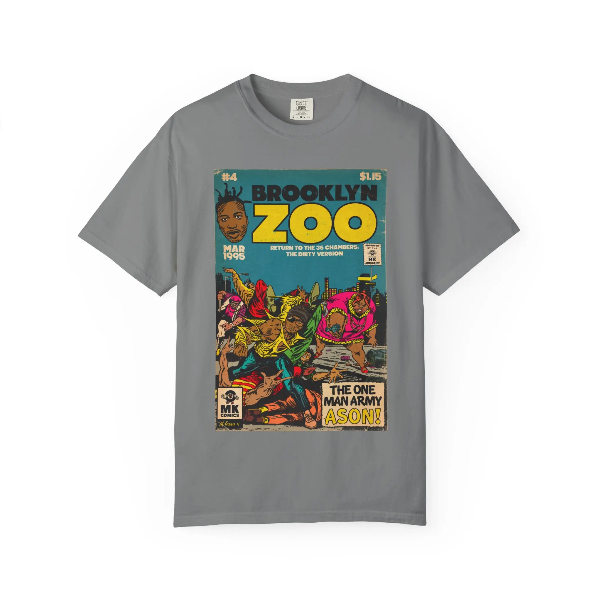 Brooklyn Zoo - Unisex Comfort Colors T-shirt