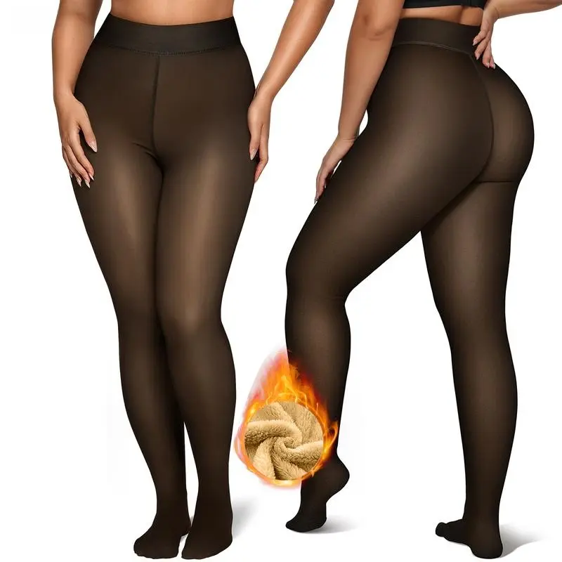 [SALE] Sheer Fleece Lined Tights - Thermal Opaque Pantyhose with High Waist & Footed Design for Winter, Cozy Fake Translucent Leggings for Women| TikTok's.#1 Cozy Fashion Hack football top