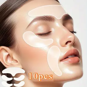 Reusable Silicone Facial Masks, 2 Sets Gentle Facial Skin Care Patches for Improving Skin Elasticity, Skincare Tools