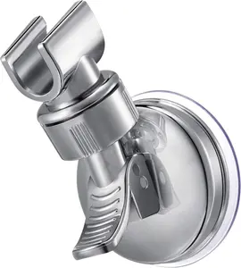 Adjustable Shower  Holder (ABS Plastic, PVC, , Suction Mount)