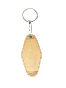 Custom Logo Wooden Keychain, Creative Letter Pattern Pendant, Home Key Tag, Pet Collar, Hotel Door Sign, Unique Key Chain