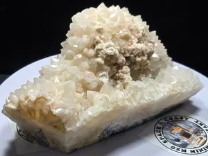 Apophyllite Cluster Peach Stilbite Fairy Quartz Raw Specimen 2170 grams