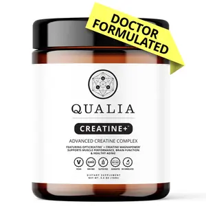 Qualia Creatine | Advanced Creatine Complex | 2 Creatine Sources + Magnesium | Optimized Creatine Absorption | Muscle Performance, Brain Function, & Healthy Aging