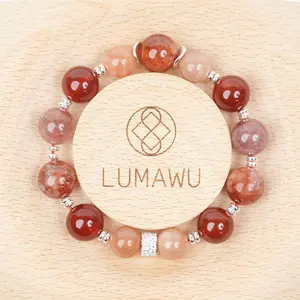 Five Elements Fire Bracelet（12mm）・Passion Glow – Advanced Energy for Confidence