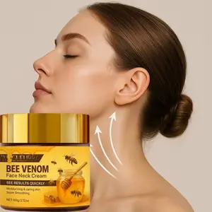 Instant Firming Neck Cream with Collagen, Retinol, Hyaluronic Acid, Moisturizing, Anti-Wrinkle, Suitable for All Skin Types, 60g