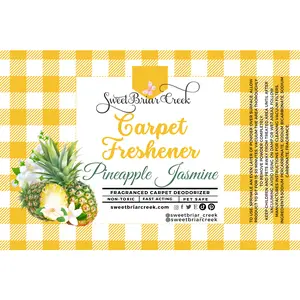 Pineapple Jasmine Carpet Freshener Powder Fragrance Household