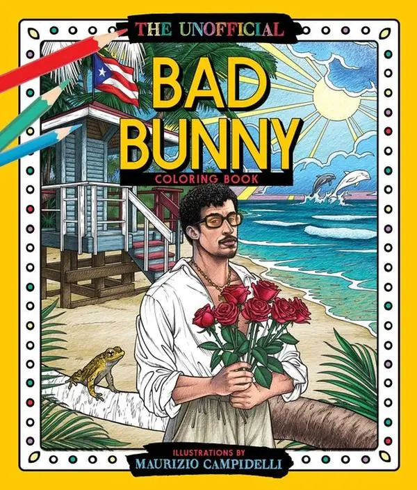 The Unofficial Bad Bunny Coloring Book