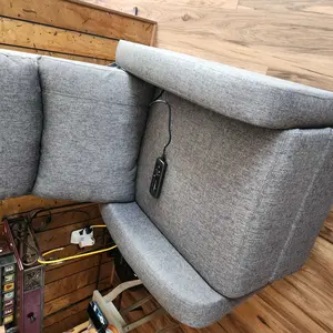 Sweet Furniture  Massage Recliner Chair for Living Room, Massage Recliner Chair Theater Chairs Adjustable Modern Reclining Chair with Padded Seat Backrest