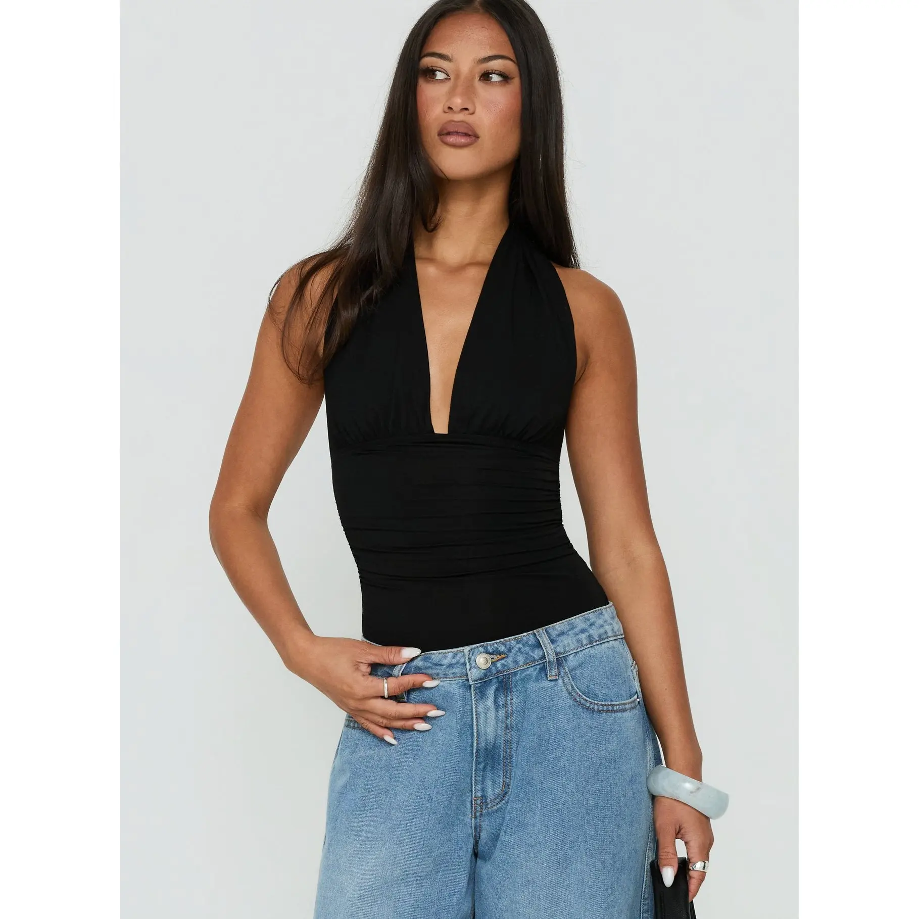 Celinna Multi Wear Bodysuit Black