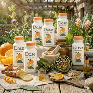Doseq Liver Cleanse Detox and Repair Shot with Organic Milk Thistle and Turmeric 2 oz Natural Dietary Supplement