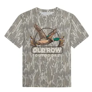 The Mallard Long Sleeve Pocket mossy oak T-Shirt Unique Gifts For Husband , Vintage Bottomland T Shirt