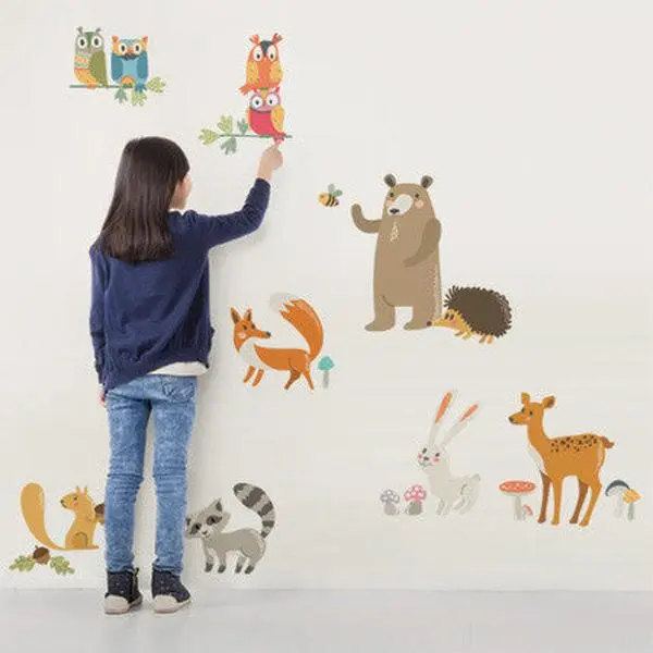 Forest Animals Wall Stickers