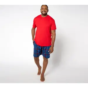 Cuddl Duds Men's Classic Stretch Jersey Pajama Set