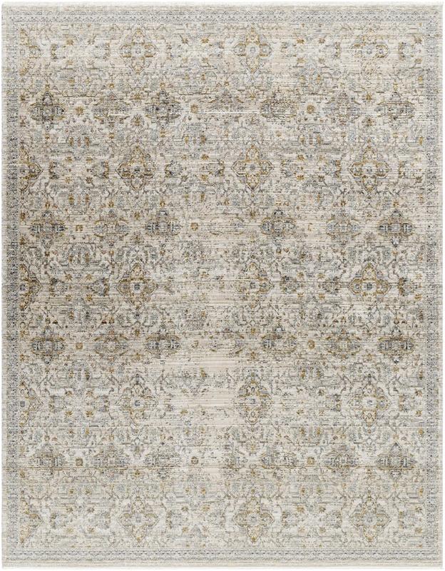 Livabliss Margaret Machine-Woven Polyester Rectangular Home Decor Rug, 7ft10in x 10ft Multi-Colored Area Rug with Fringe Edge, Outdoor Safe Non-Customized Durable Machine-Washable Carpet (BOMG2306-71010)