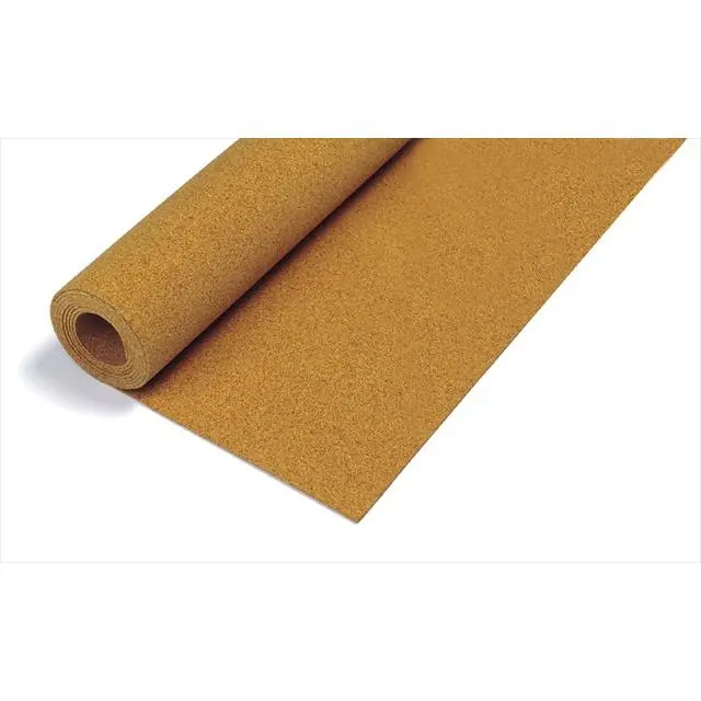 212 MAIN Roberts 72000Q Soundproof Natural Cork Underlayment - 0.25 in. Thickness, 200 sq ft Roll for Sailing Water Sports